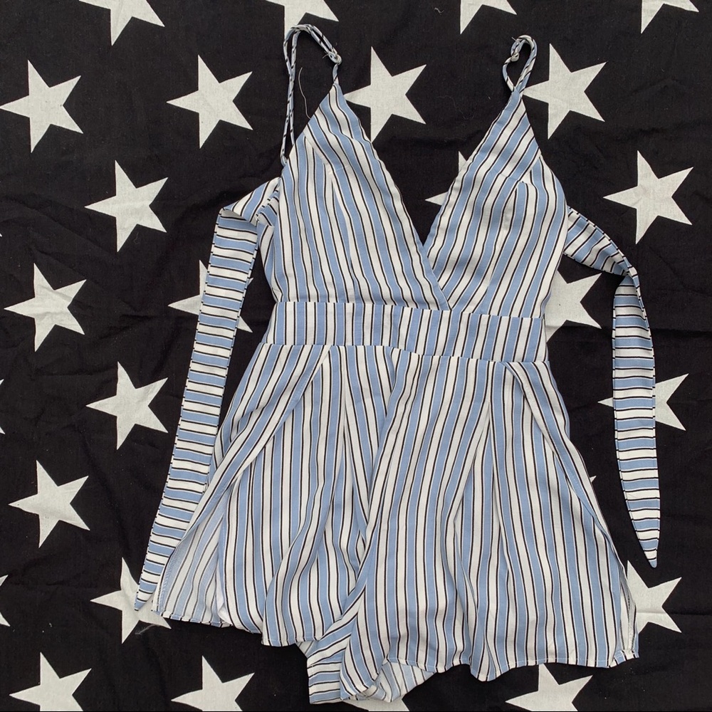 LF striped romper